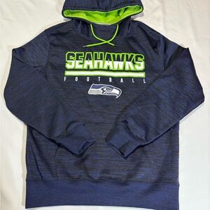 NFL Seahawks Blue and Green Hoodie